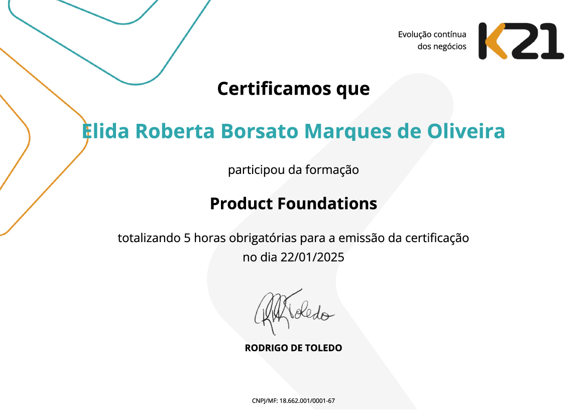 Certificado K21